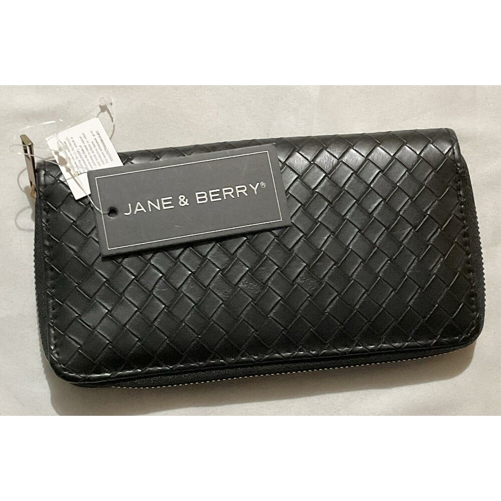 Jane & Berry Women's Wallet, Black NWT